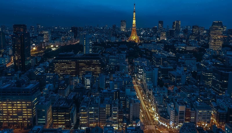 Tokyo Tower in Japan